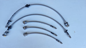 AE86 HEL braided brake line set